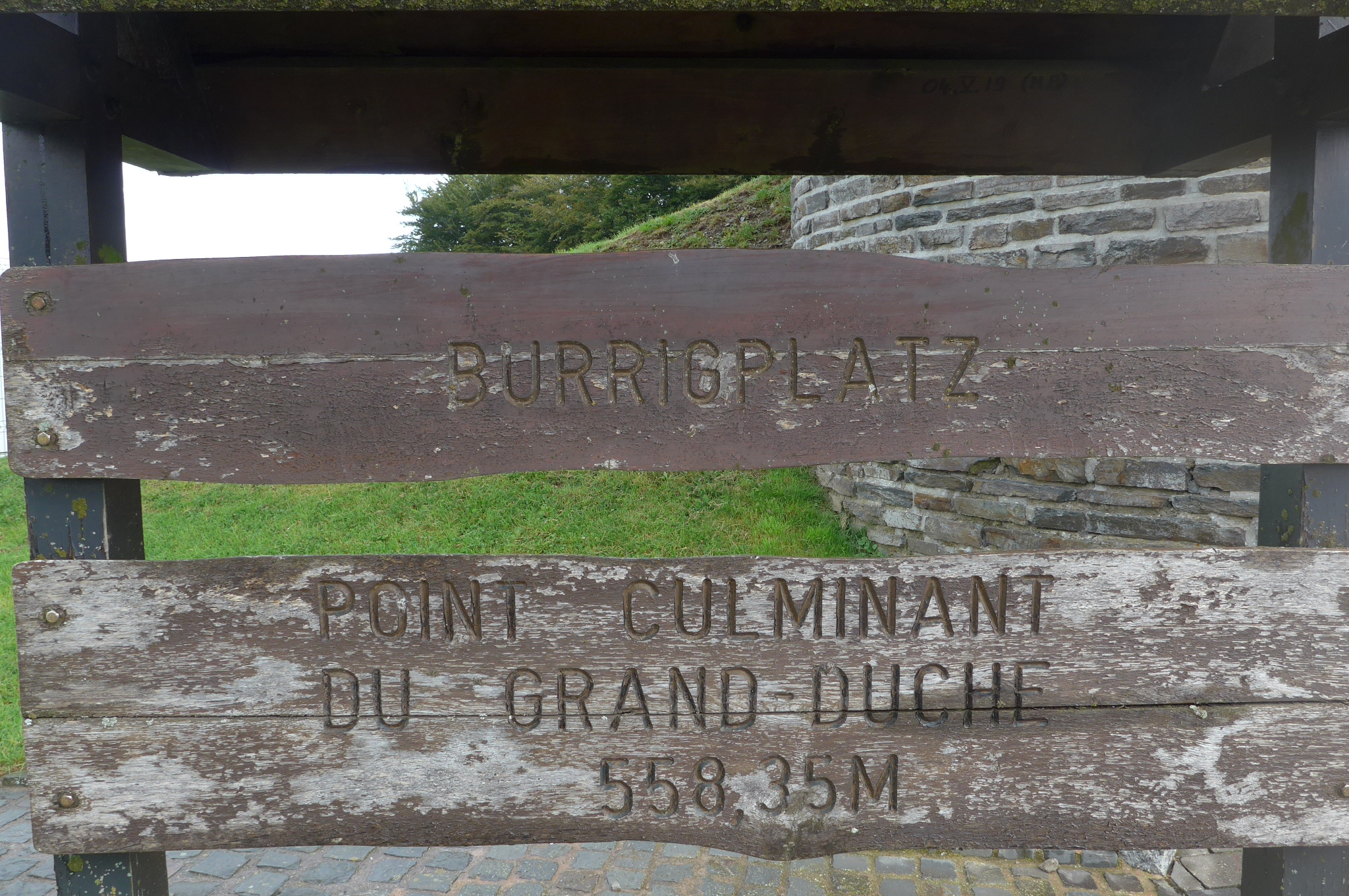 Burrigplatz cedule stará